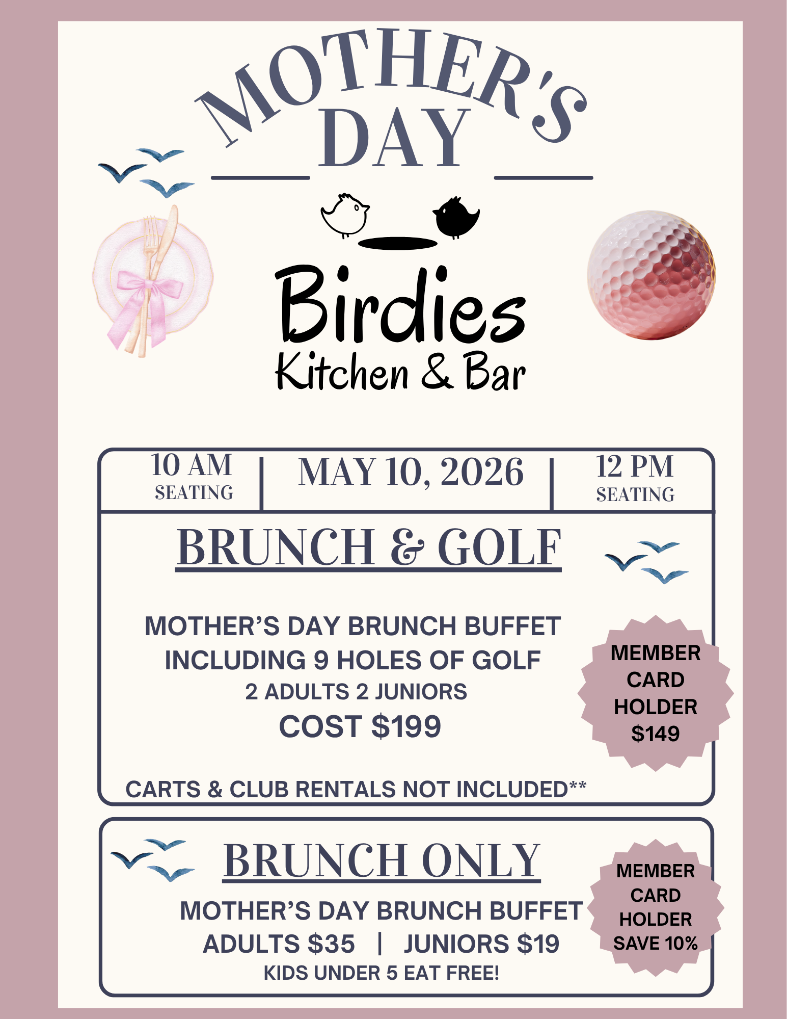 Mother's Day Brunch Flyer