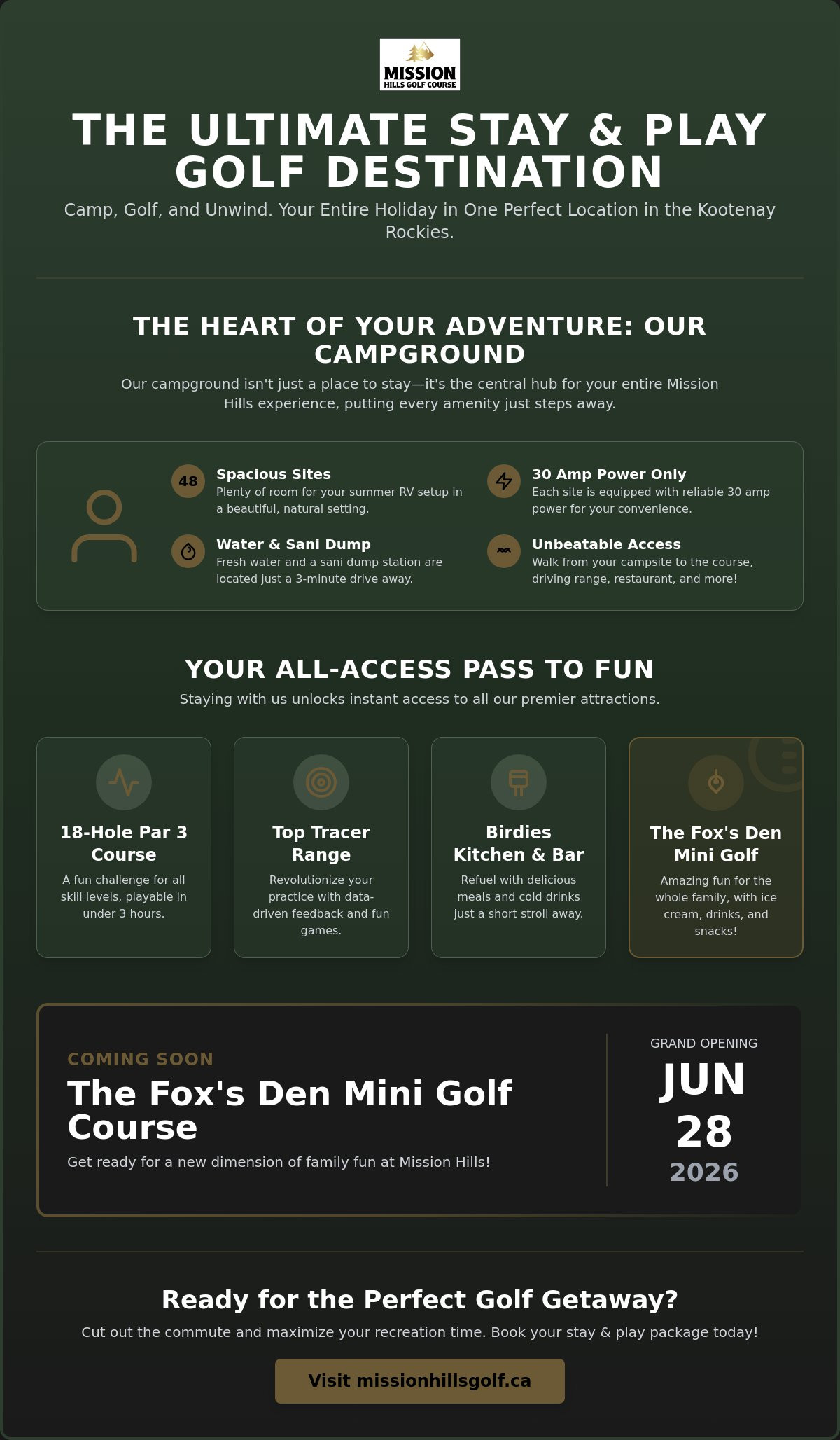 Why Mission Hills is the Ultimate All-in-One Golf Destination in BC